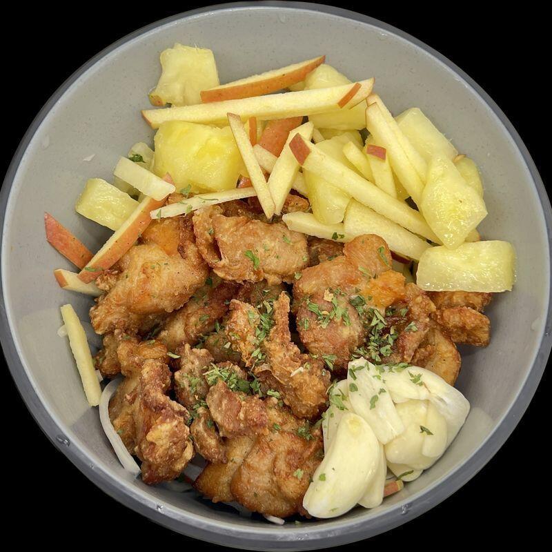 Popcorn Chicken Fruits
