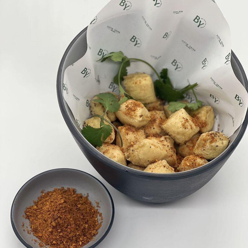 Fried Round Tofu