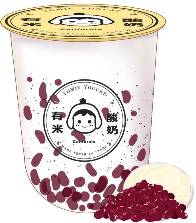 Pure Red Bean Yogurt红豆酸奶